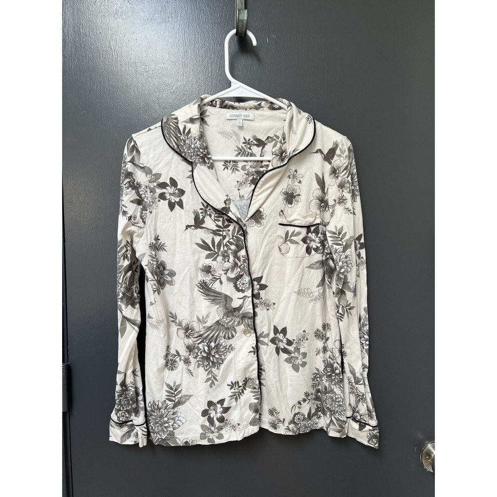 Johnny Was Dreamer The Carly Sz XS Long Pajama Top Only MS8224-Y